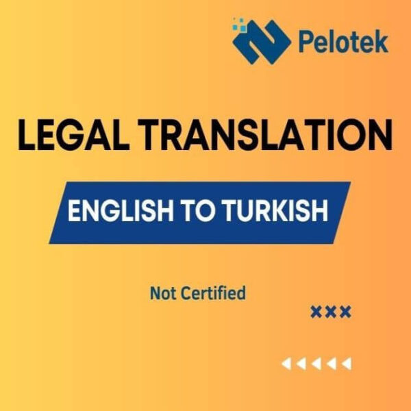 Legal Translation from English to Turkish