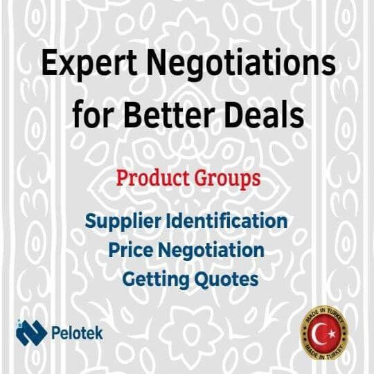 Price Quotes from Turkish Manufacturers for Product Groups