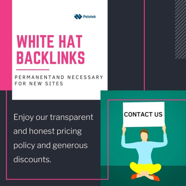 We focus on white hat link backlinks with a call for action