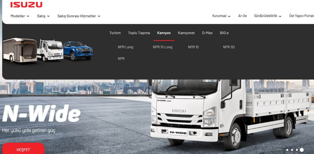 Isuzu Trucks- Turkish truck manufacturing